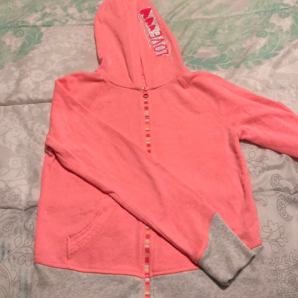 Size 10 girls perfect zip up hoodie.
